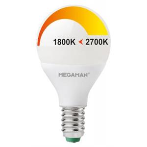 Kogel LED dim to warm 4watt E14 2700-1800K 250Lumen