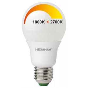 A60 LED dim to warm 9,5 watt E27 2700-1800K 810Lumen
